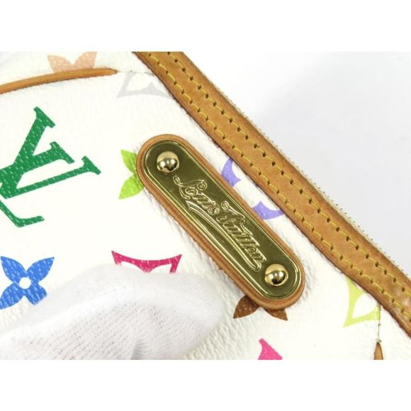 Louis Vuitton Multicolor Pochette Milla PM Pouch Chain White - Picture 8 of 10